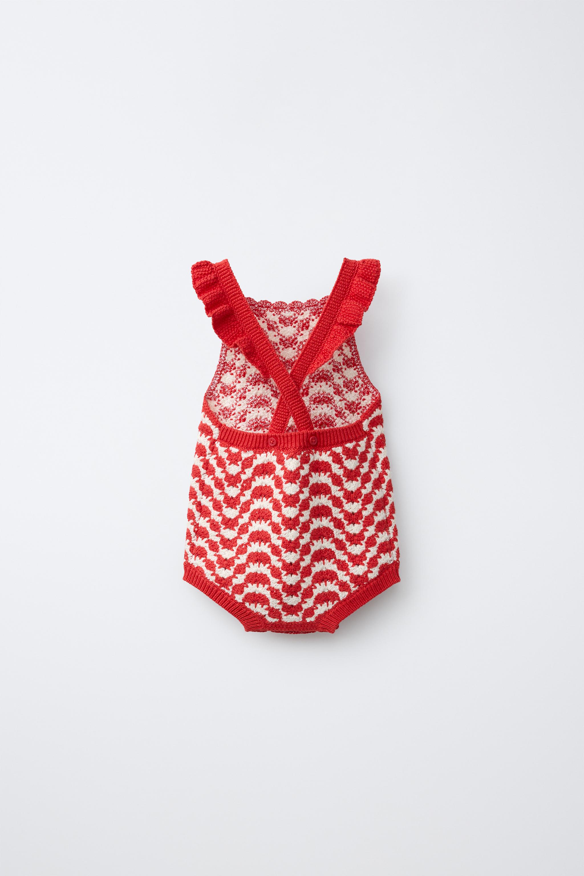 CROCHET KNIT ROMPER